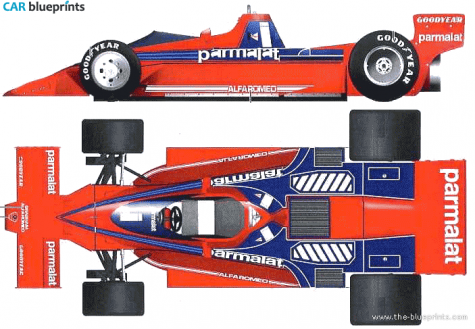 1978 Brabham BT46B F1 GP OW blueprint